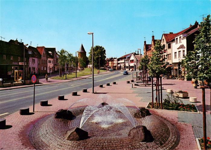 Rheinbach Wilhelmsplatz mit Wasemer Turm