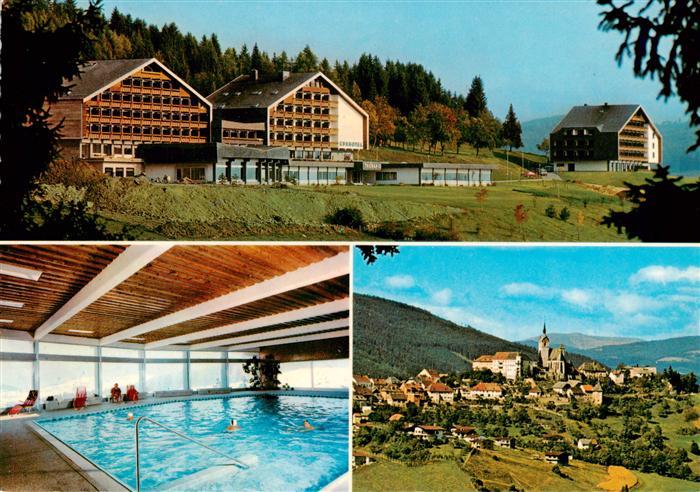 Althofen Kaernten AT Moorbad Hallenbad Panorama