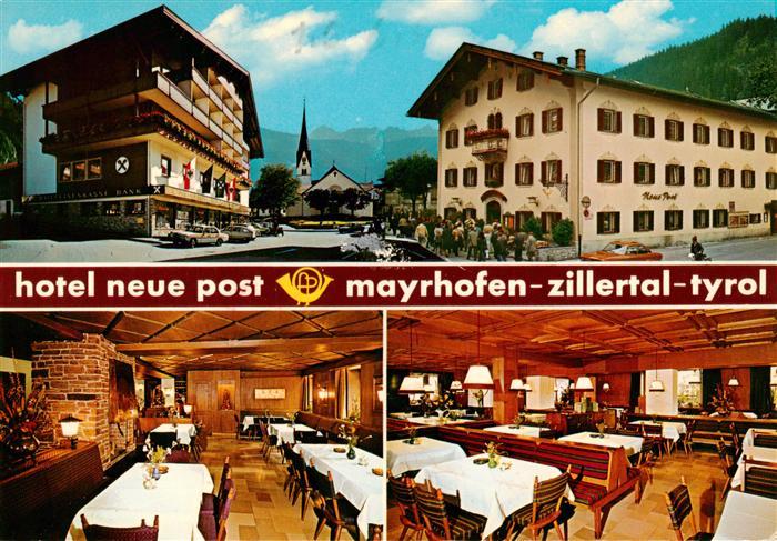 Mayrhofen Zillertal AT Hotel Neue Post Gastraeume