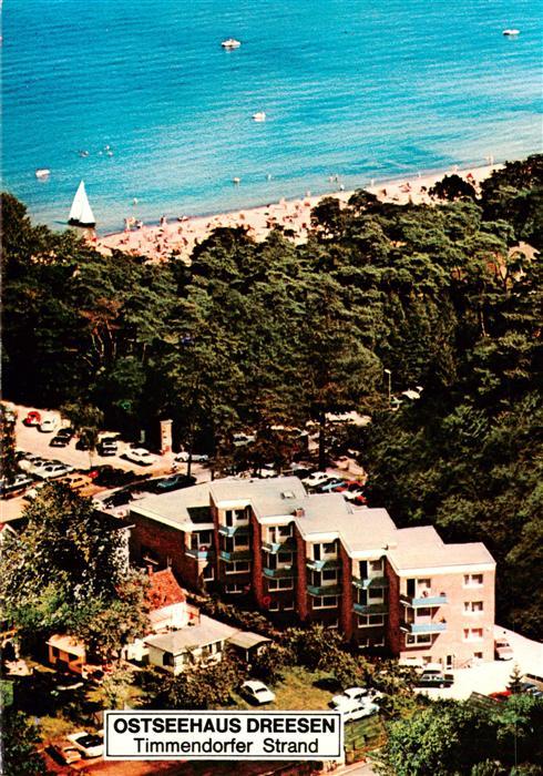 Timmendorf  Timmendorfer Strand Ostseehaus Dreesen Fliegeraufnahme