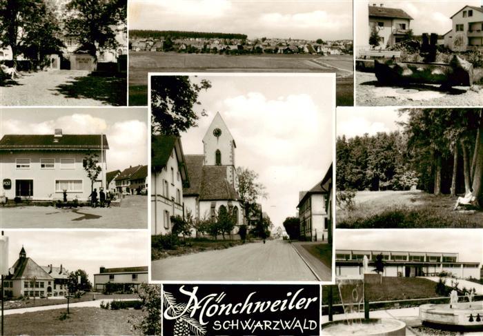 Moenchweiler Orts und Teilansichten Kirche