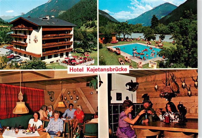 Pfunds Tirol AT Hotel Restaurant Kajetansbruecke Schwimmbad Gastraeume