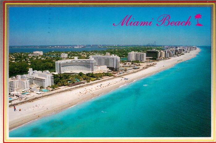 Miami Beach Fliegeraufnahme
