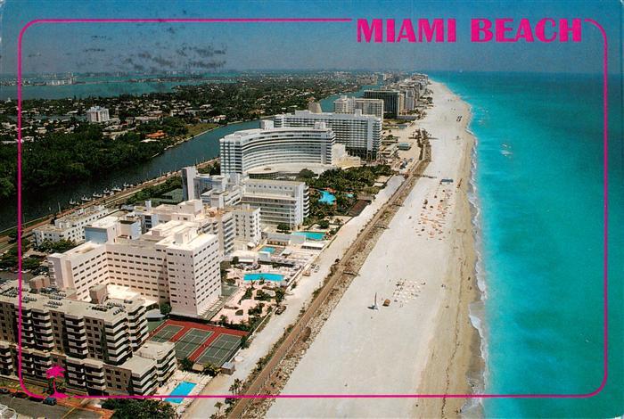Miami Beach Fliegeraufnahme