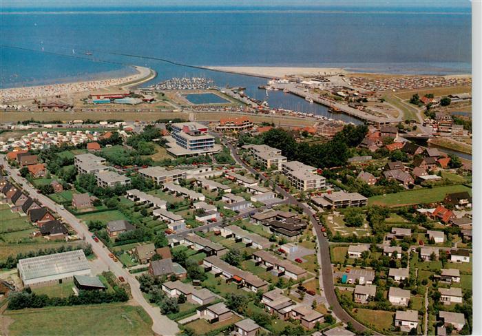 Bensersiel Fliegeraufnahme