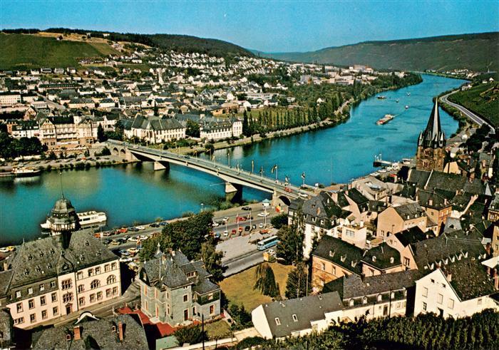 Bernkastel-Kues Berncastel Moselpartie Panorama