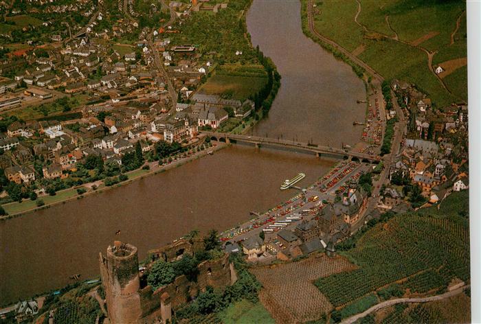 Bernkastel-Kues Berncastel Moselpartie Fliegeraufnahme