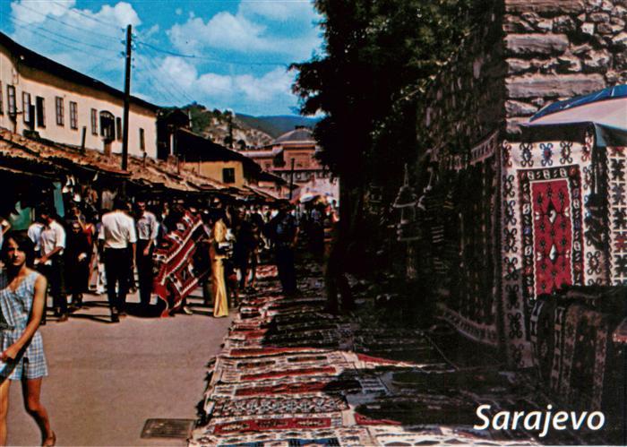 Sarajevo Bosnia-Herzegovina Bazar
