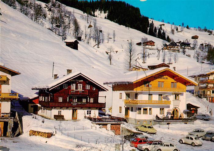 Hinterglemm Saalbach Pension Reiterkogel und Haus Liemer