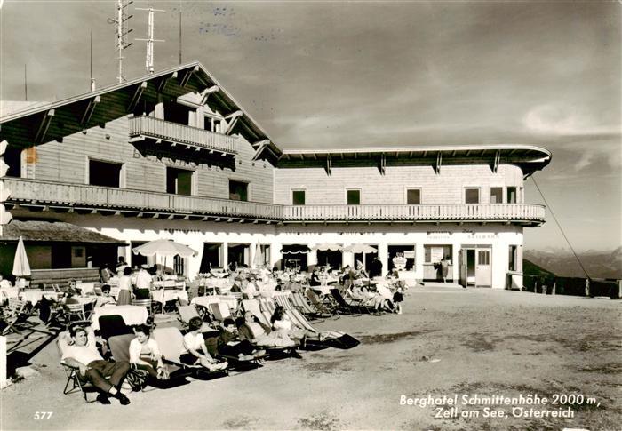 Zell See AT Berghotel Schmittenhoehe Sonnenterrasse
