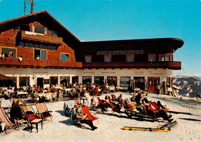 Zell See AT Berghotel Schmittenhoehe Sonnenterrasse