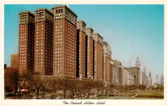 Chicago Illinois The Conrad Hilton Hotel