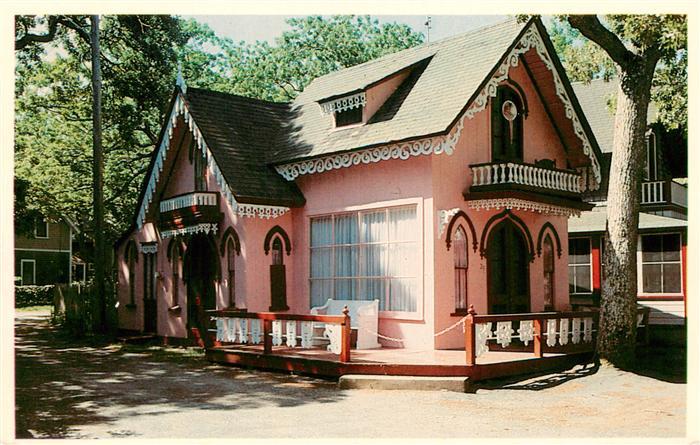 Oak Bluffs Massachusetts USA A typical Gingerbread Cottage