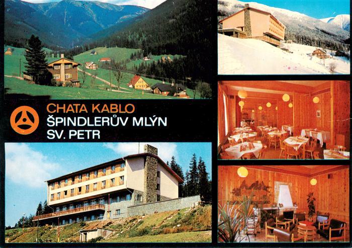 Spindleruv Mlyn Spindelmuehle Riesengebirge CZ Chata Kablo Sv Petr rekreacni a r