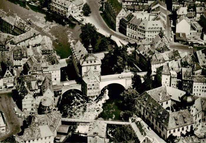 Bamberg Altes Rathaus Fliegeraufnahme
