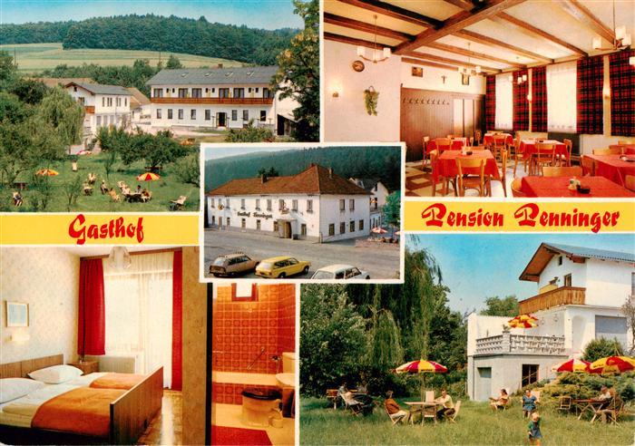 Altlengbach Gasthof Pension Penninger Gastraeume Zimmer Liegewiese