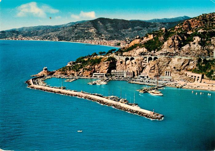 ALAssIO Savona Liguria IT Il porto visto dall aereo