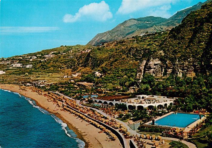 Forio d Ischia IT Giardini Terme Poseidon Fliegeraufnahme