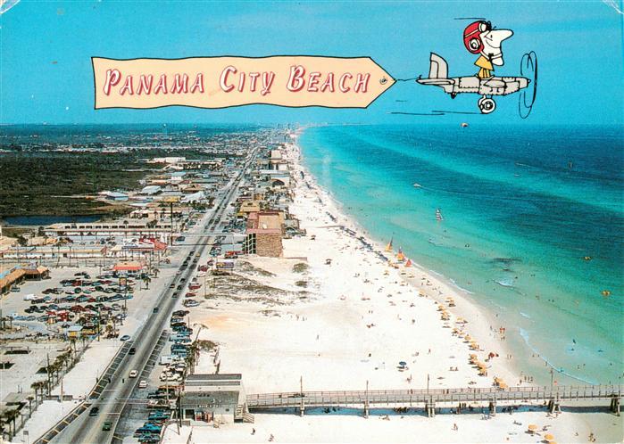 Panama City Beach Florida USA Fliegeraufnahme