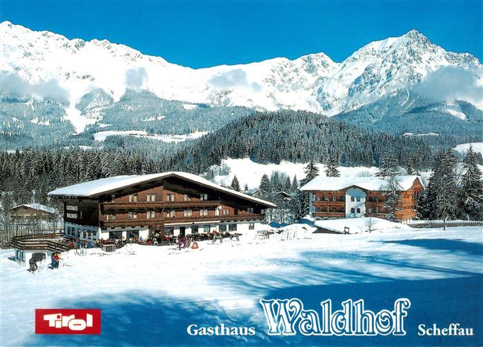 Scheffau Tirol Wilden Kaiser Tirol AT Gasthaus Waldhof