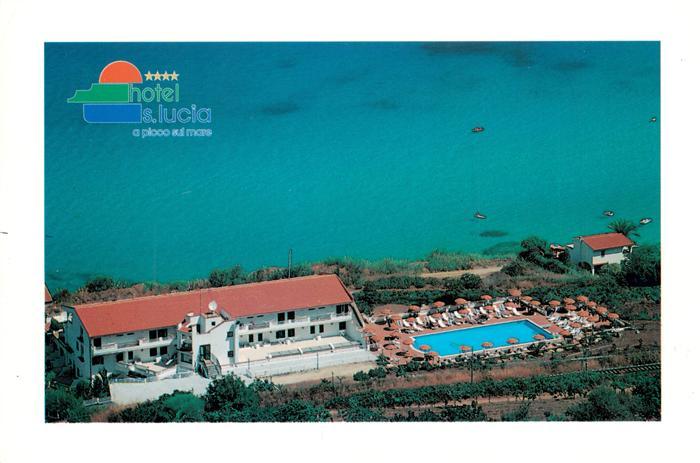 Parghelia Tropea Calabria IT Hotel S Lucia Fliegeraufnahme