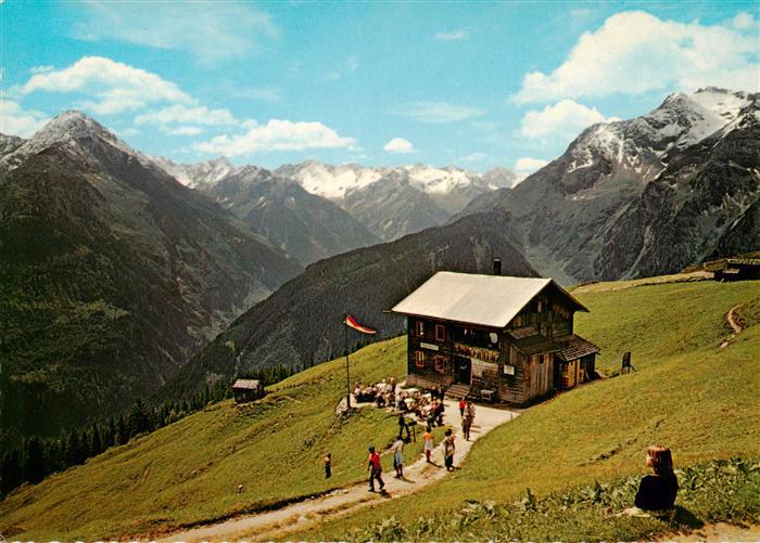 Zillertal Tirol AT Penkenhaus mit Tristner Ingent und Gruenberg