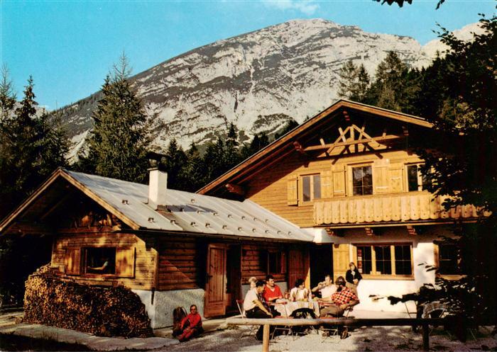 Brunntal 1160m Jausenstation Zirl Tirol AT Schattenweg durch die Ehnbachklamm