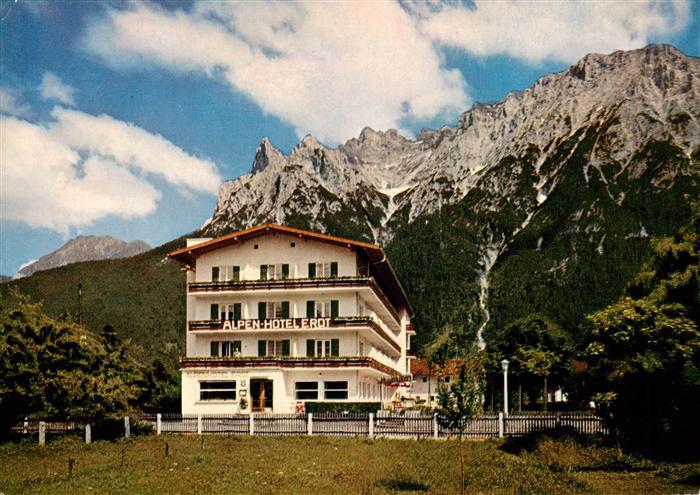 Mittenwald Bayern Alpenhotel Erdt