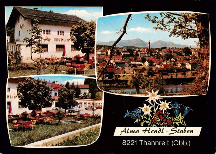 Thannreit Alma Hendl Stuben Gartenterrasse Panorama
