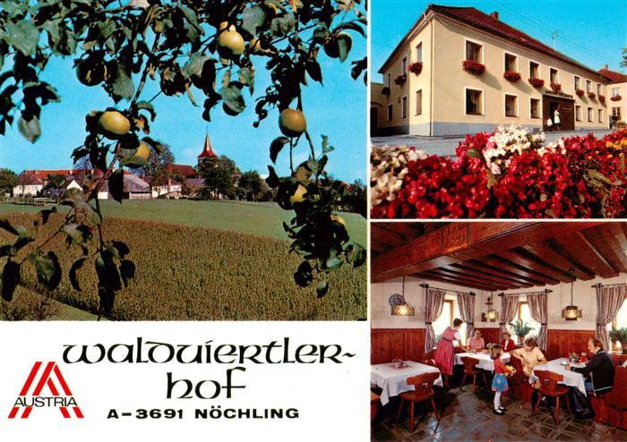 Noechling Niederoesterreich AT Gasthof Waldviertelhof Panorama Gastraum