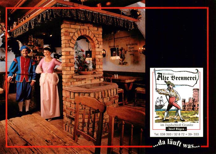 Binz Ruegen Wirtshaus Alte Brennerei im Jagdschloss Granitz