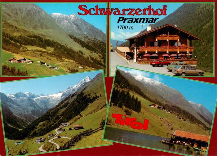 Praxmar Sellrain Tirol AT Panorama Gasthaus Schwarzerhof