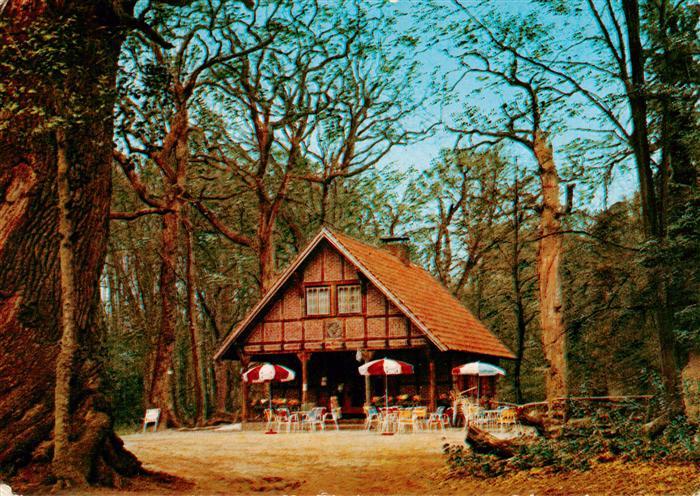 Neuenburg Friesland Jagdhuette im Neuenburger Urwald