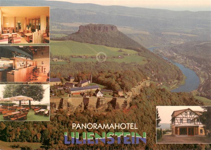 Bad Schandau Panoramahotel Lilienstein Gastraum Bar Freiterrasse Lilienstein