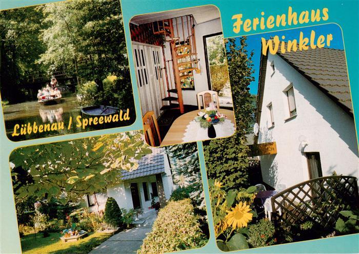 Luebbenau Spreewald Ferienhaus Winkler Gaststube Garten Spreewaldpartie