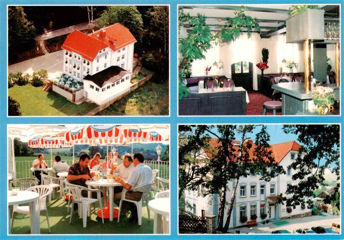 Hetzdorf Niederschoena Waldhotel und Restaurant Bergschloesschen Gastraum Terras