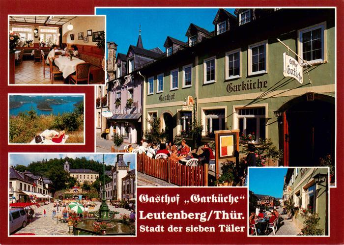 Leutenberg Thueringen Gasthof Garkueche Gastraeume Marktplatz Panorama