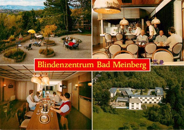 Bad Meinberg Blindenzentrum Bad Meinberg Gastraum Kegelbahn Freiterrasse