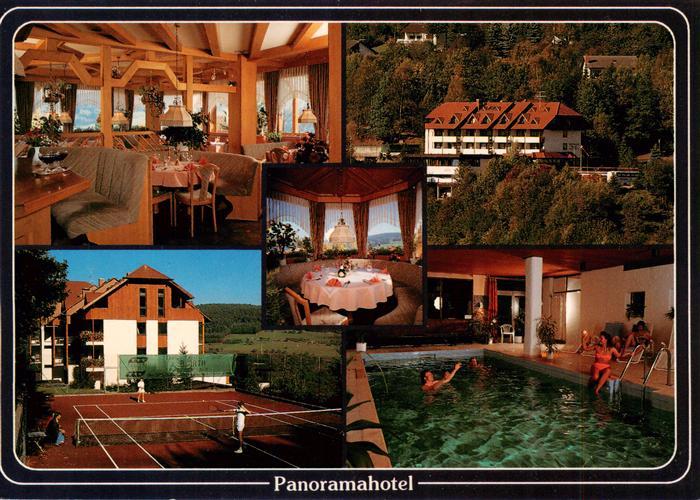 Heimbuchenthal Panoramahotel Heimbuchenthaler Hof Gaststube Tennisplatz Hallenba