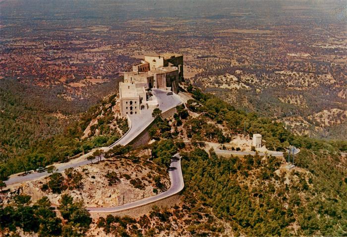 Felanitx Mallorca Islas Baleares Santuario de San Salvador Fliegeraufnahme