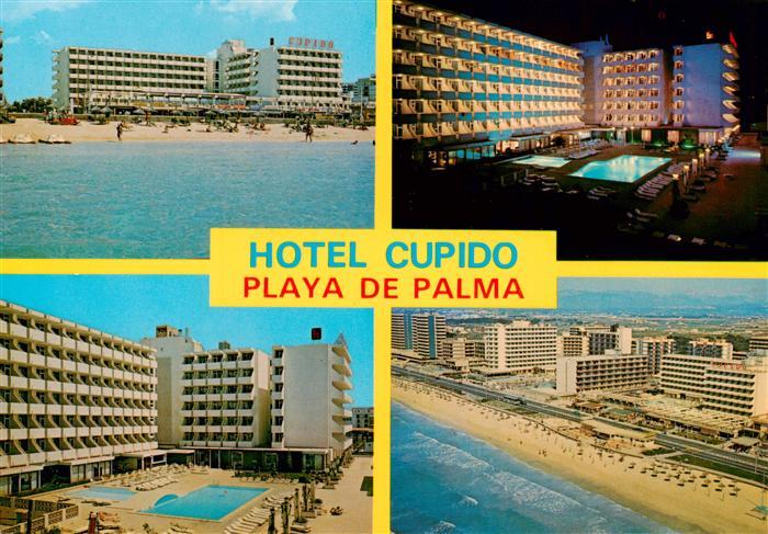 Playa de Palma Mallorca Hotel Cupido Pool Strand Fliegeraufnahme