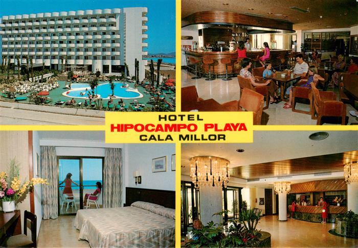 Cala Millor Mallorca Hotel Hipocampo Playa Pool Gastraum Bar Zimmer