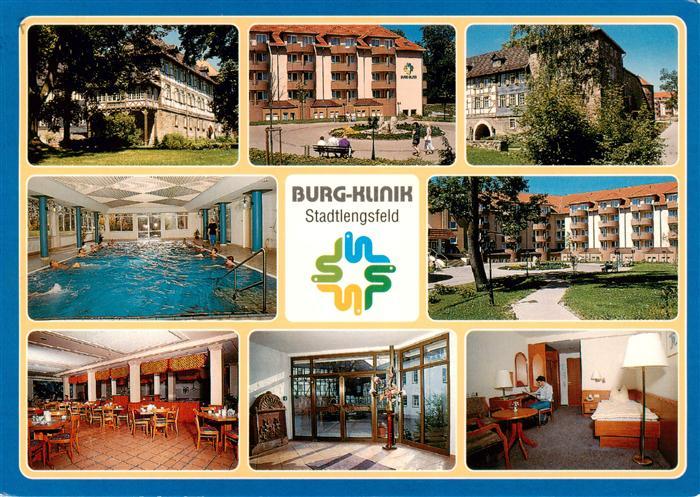 Stadtlengsfeld Burg Klinik Hallenbad Speisesaal Appartement Park