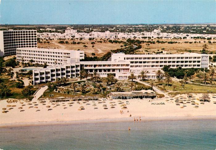 SOUssE  Tunesie Hotel El Ksar Fliegeraufnahme