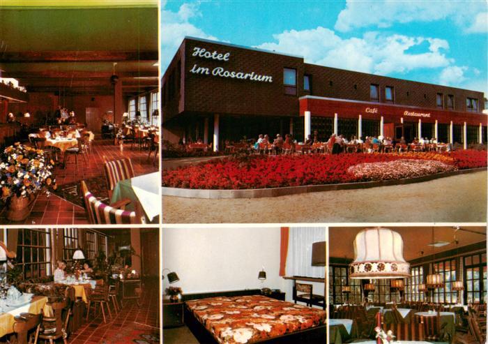 Uetersen Hotel im Rosarium Restaurant und Cafe Gastraeume Zimmer