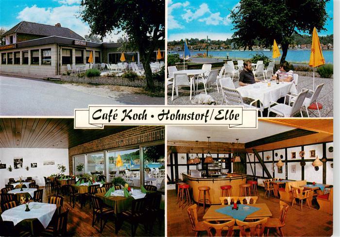 Hohnstorf Elbe Cafe Koch Terrasse Gastraum Bar