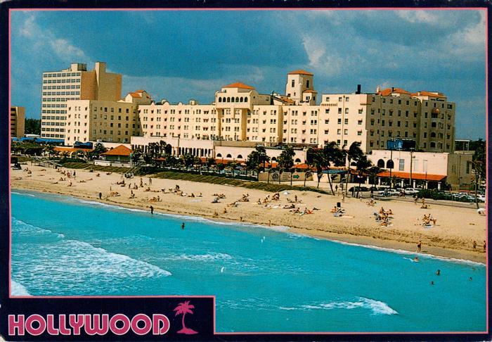 Hollywood Florida Hollywood Beach Hotel and Oceanwalk Air view