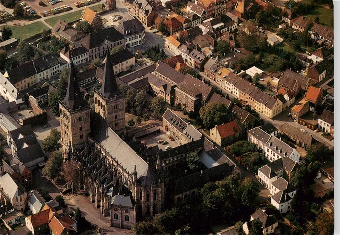 Xanten Xantener Dom Fliegeraufnahme