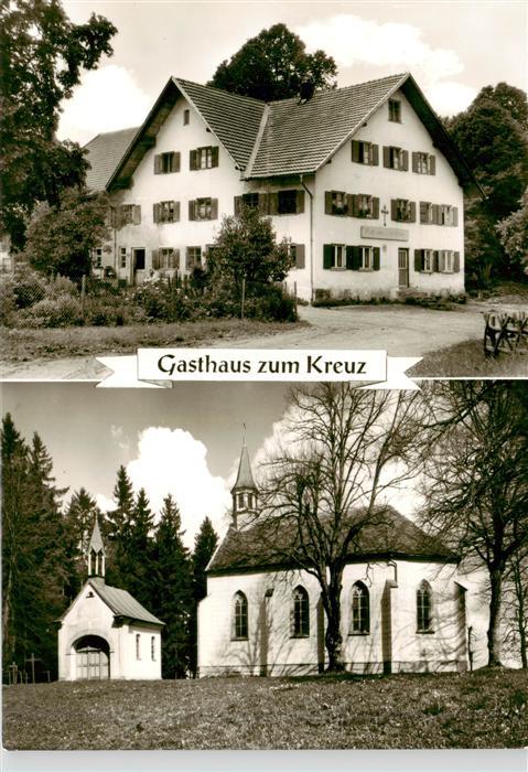 Altusried Gasthaus zum Kreu Wallfahrt und Ausflugskirche Gschnaidt