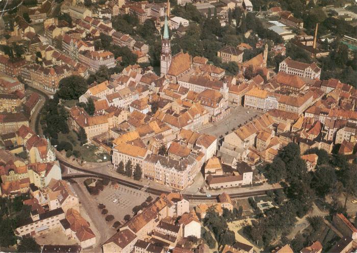 Loebau Sachsen Fliegeraufnahme